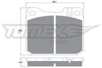TOMEX Brakes TX1022 Bremsbelagsatz, Scheibenbremse