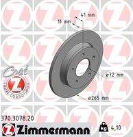 ZIMMERMANN 370307820 Bremsscheibe