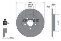 TEXTAR 92109703 Bremsscheibe