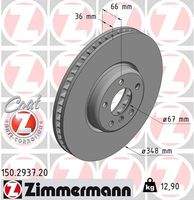 ZIMMERMANN 150293720 Bremsscheibe
