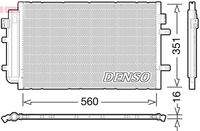 DENSO DCN12005 Kondensator, Klimaanlage