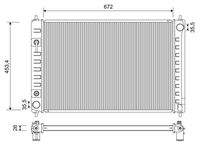 VALEO 701195 Kühler, Motorkühlung