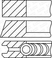 GOETZE ENGINE 0870020010 Kolbenringsatz