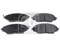 FEBI BILSTEIN 116310 Bremsbelagsatz, Scheibenbremse