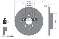 TEXTAR 92131803 Bremsscheibe