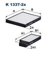 FILTRON K13372X Filter, Innenraumluft