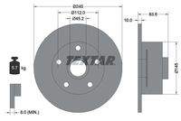 TEXTAR 92154303 Bremsscheibe