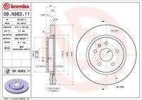BREMBO 09N36311 Bremsscheibe