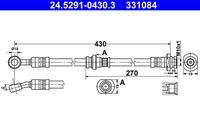 ATE 24529104303 Bremsschlauch