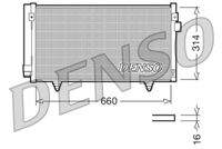 DENSO DCN36003 Kondensator, Klimaanlage