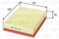 VALEO 585172 Luftfilter