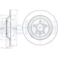 DELPHI BG4239C Bremsscheibe