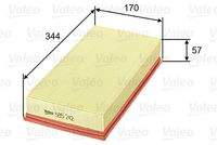VALEO 585242 Luftfilter