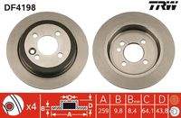 TRW DF4198 Bremsscheibe