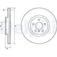 DELPHI BG4780C Bremsscheibe