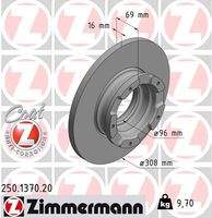 ZIMMERMANN 250137020 Bremsscheibe