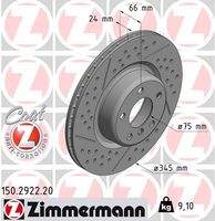 ZIMMERMANN 150292220 Bremsscheibe