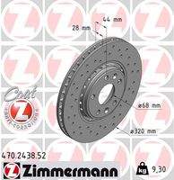 ZIMMERMANN 470243852 Bremsscheibe