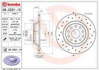 BREMBO 08C5011X Bremsscheibe
