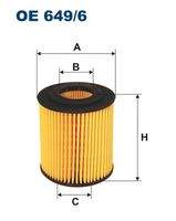 FILTRON OE649/6 Ölfilter