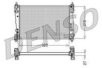 DENSO DRM09111 Kühler, Motorkühlung