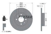 TEXTAR 92316003 Bremsscheibe