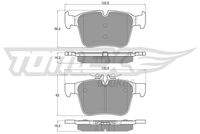 TOMEX Brakes TX17051 Bremsbelagsatz, Scheibenbremse