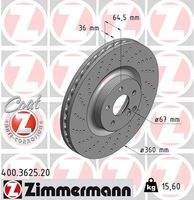 ZIMMERMANN 400362520 Bremsscheibe