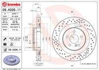 BREMBO 09A32611 Bremsscheibe