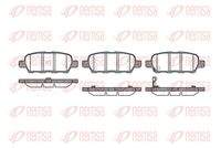 REMSA 087601 Bremsbelagsatz, Scheibenbremse