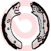 BREMBO S24525 Bremsbackensatz