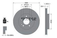 TEXTAR 92059403 Bremsscheibe
