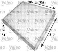 VALEO 698702 Filter, Innenraumluft