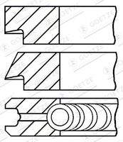 GOETZE ENGINE 0812470000 Kolbenringsatz