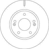 TRW DF6936 Bremsscheibe