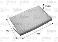 VALEO 715709 Filter, Innenraumluft