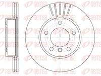 REMSA 632410 Bremsscheibe