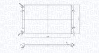 MAGNETI MARELLI 350213853000 Kühler, Motorkühlung