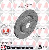 ZIMMERMANN 290227152 Bremsscheibe