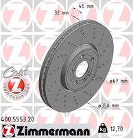 ZIMMERMANN 400555320 Bremsscheibe