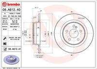 BREMBO 08A61241 Bremsscheibe