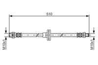 BOSCH 1987476056 Bremsschlauch