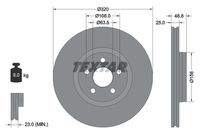 TEXTAR 92326103 Bremsscheibe