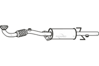 FENNO FD5043 Ruß-/Partikelfilter, Abgasanlage