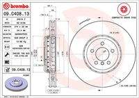 BREMBO 09C40813 Bremsscheibe