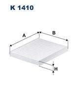 FILTRON K1410 Filter, Innenraumluft