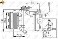 NRF 32165 Kompressor, Klimaanlage