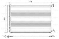 VALEO 814468 Kondensator, Klimaanlage