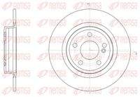 REMSA 6152300 Bremsscheibe