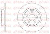 REMSA 6152300 Bremsscheibe